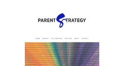 Desktop Screenshot of parentstrategy.com